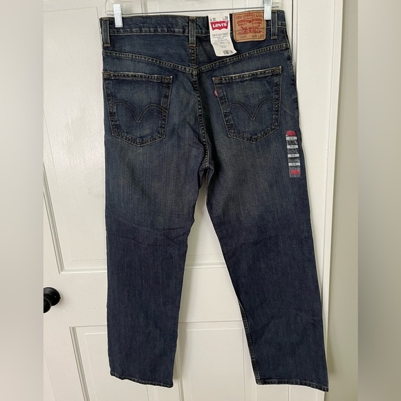 NWT! Levi's 559 Jeans Men`s 36 x 30 Relaxed Straight Leg Fit Blue Jean Denim - Picture 4 of 12